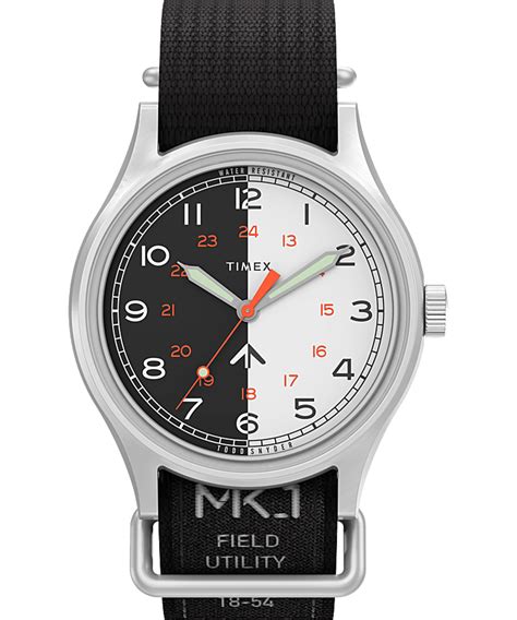 mk1 aluminum 40mm fabric strap watch|timex mk1 watches.